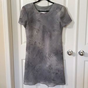 Jessica Howard Vintage Crinkle Dress Size 14